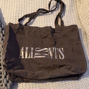 AllSaints Black Tote Bag